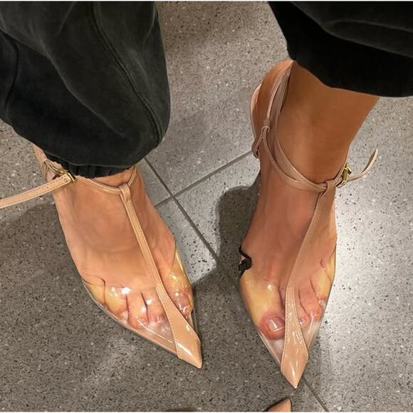 ZARA Pointed Toe Slingbacks NWT - Picture 14 of 16